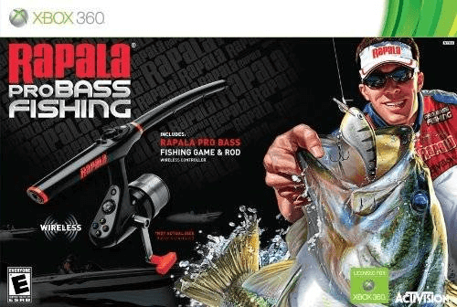 Rapala Pro Bass Fishing 2010 box art for Xbox 360